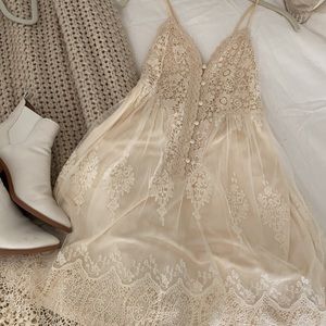 SOLD Boho lace dress